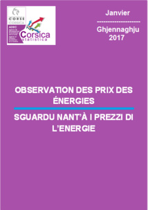 Observation des prix des énergies - Janvier 2017