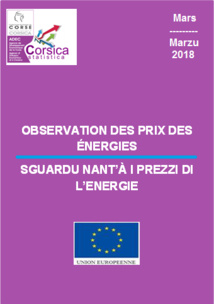Observation des prix des énergies - mars 2018