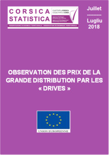 Observation des prix de la grande distribution par les "drives" - Juillet 2018
