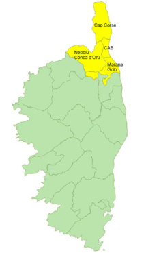 Données de cadrage EPCI : Communauté d'Agglomération Bastiaise, Cap Corse, Marana - Golo et Nebbiu - Conca d'Oru
