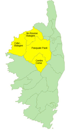 Données de cadrage EPCI : Calvi - Balagne, Centre Corse, Ile-Rousse - Balagne et Pasquale Paoli