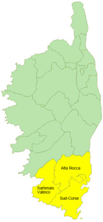 Données de cadrage EPCI : Alta Rocca, Sartenais-Valinco et Sud-Corse