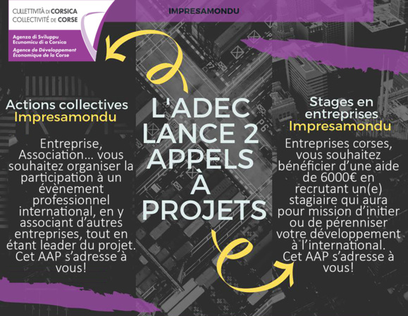 Impresamondu : 2 appels à projets pour se développer à l'international ! [⏳‼️PROLONGATION JUSQU’AU 15 DÉCEMBRE‼️⏱]