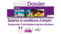 Salaires et conditions d'emploi - Analyse des 12 principales branches insulaires