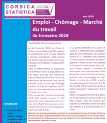 Emploi - Chômage - Marché du travail au 4e trimestre 2019