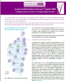 Le parc locatif social en Corse au 1er janvier 2019