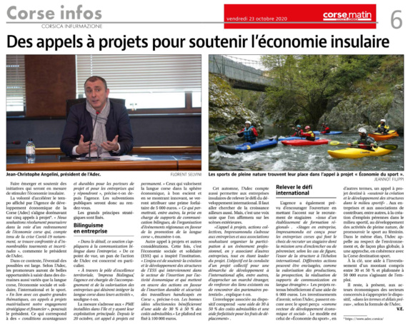 L'ADEC LANCE [🚀5 APPELS À PROJETS] pour soutenir les entreprises