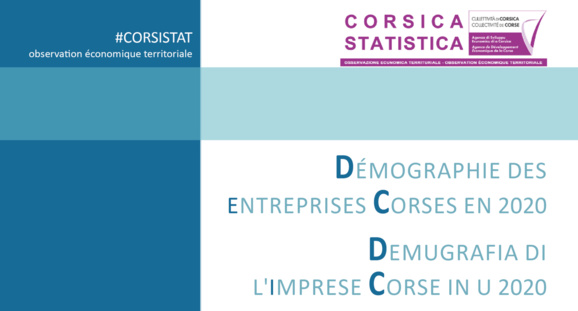 Démographie des entreprises corses en 2020