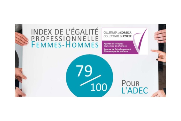 📈INDEX DE L’ÉGALITÉ PROFESSIONNELLE FEMMES-HOMMES : 79/100 POUR L'ADEC