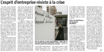 L'esprit d'entreprise résiste à la crise