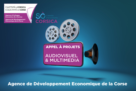 ⏱Candidatez jusqu’au 6 août 🎥APPEL À PROJETS🎬"𝘼𝙐𝘿𝙄𝙊𝙑𝙄𝙎𝙐𝙀𝙇 & 𝙈𝙐𝙇𝙏𝙄𝙈𝙀𝘿𝙄𝘼 2024" Pour les TPE & PME corses de ce secteur