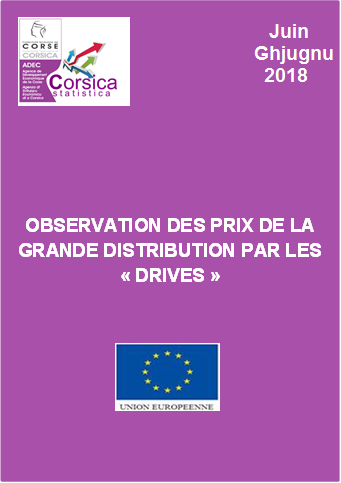 Observation des prix de la grande distribution par les "drives" - Juin 2018