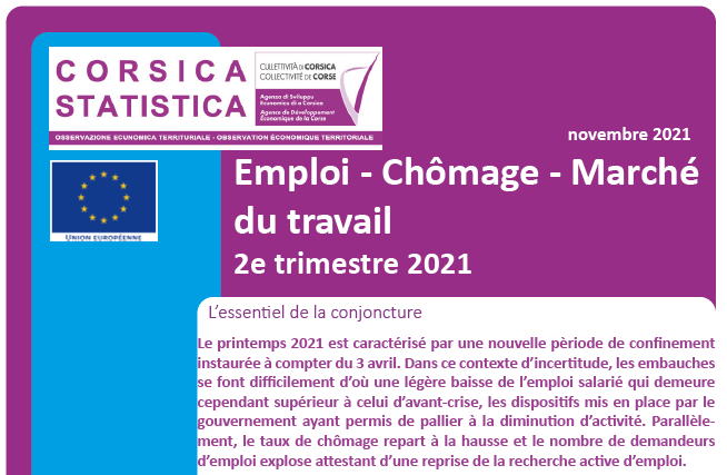 Emploi-Chômage-Marché du travail au 2e trimestre 2021