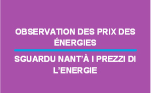 Observation des prix des énergies - Janvier 2017