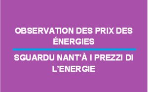Observation des prix des énergies - Février 2017