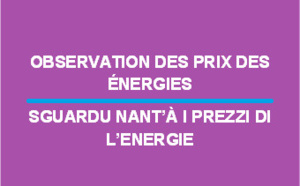 Observation des prix des énergies - Mai 2017