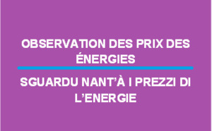 Observation des prix des énergies - Juillet 2017