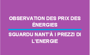 Observation des prix des énergies - Septembre 2017