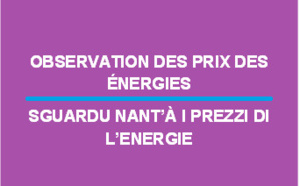 Observation des prix des énergies - Octobre 2017