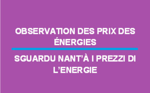 Observation des prix des énergies - Février 2018