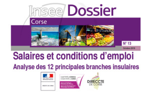 Salaires et conditions d'emploi - Analyse des 12 principales branches insulaires