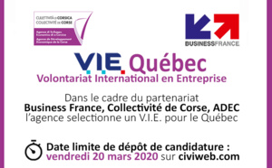 OFFRE DE MISSION 🌎[V.I.E Québec] ✈️