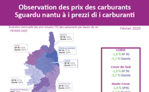 Observation des prix des carburants - février 2020