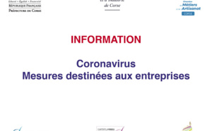 ⚠️#CoronavirusCorse [Cellule d’appui et d’action aux entreprises impactées par le COVID 19] 