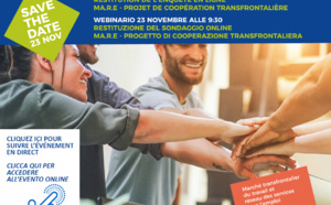 ✍️INSCRIVEZ-VOUS💻WEBINAIRE2️⃣3️⃣Novembre 9h30 [🌊MA.R.E RESTITUTION DE L'ENQUÊTE EN LIGNE] PROJET DE COOPÉRATION TRANSFRONTALIÈRE 