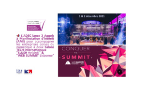 📢 L'ADEC lance 2 Appels à Manifestation d’Intérêt (AMI) pour accompagner les entreprises corses du numérique à deux Salons TECH internationaux "SLUSH Helsinki" &amp; "WEB SUMMIT Lisbonne" ! 
