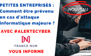 ⚡️ #ADEC partenaire de France Num [Cybermalveillance.gouv.fr &amp; Agence Nationale de la Sécurité des Systèmes d'information] 🔐COMMENT ÊTRE PRÉVENU EN CAS D’ATTAQUE INFORMATIQUE MAJEURE ? FRANCE NUM, PARTENAIRE DU DISPOSITIF ALERTECYBER, VOUS ALERTE