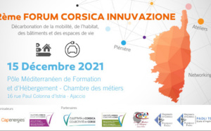 📣2ème FORUM CORSICA INNUVAZIONE Capernergies &amp; ADEC « Décarbonation de la mobilité, de l’habitat, des bâtiments et des espaces de vie »