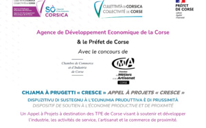 [📢 APPEL À PROJETS #CRESCE] dispositif de soutien à l'économie productive &amp; de proximité ADEC●SGAC●CCIC●CMAC