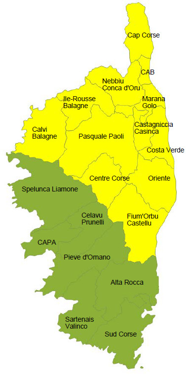 Données de cadrage région Corse