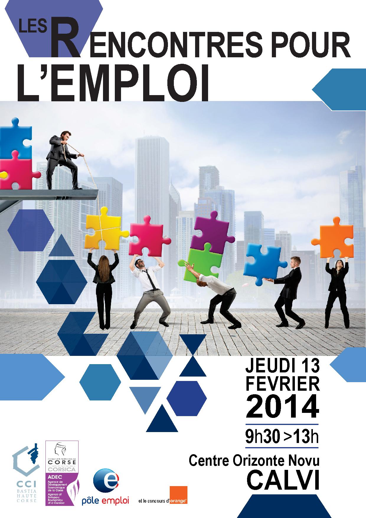 13èmes   Rencontres pour l'emploi à CALVI