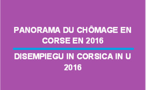 Panorama du chômage en Corse en 2016