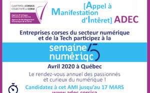 [📢 APPEL À MANIFESTATION D’INTÉRÊT] 📲[Semaine numériQC]  Québec Avril 2020