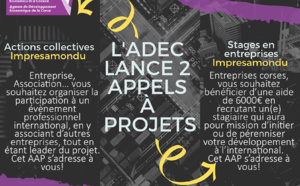IMPRESAMONDU [📢 2 APPELS À PROJETS] pour se développer à l'international🌍! Actions collectives &amp; Stages en entreprises